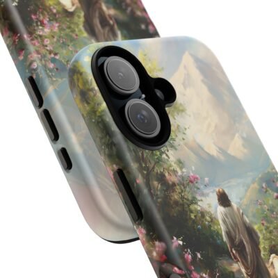 Christian Phone Case Jesus Leaves the 99 Jesus and the Sheep Phone Case Faith Phone Casing iPhone Samsung Galaxy Google Pixel iPhone 16 Case