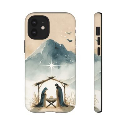 Nativity Phone Case Christian Phone Case Christmas Phone Casing iPhone Samsung Galaxy Google Pixel Phone Cover Faith Jesus Mary and Joseph
