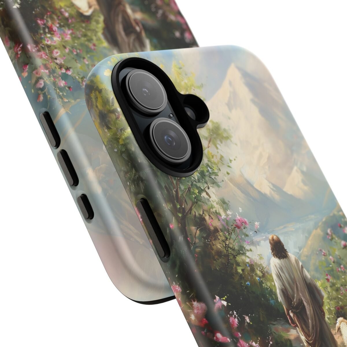 Christian Phone Case Jesus Leaves the 99 Jesus and the Sheep Phone Case Faith Phone Casing iPhone Samsung Galaxy Google Pixel iPhone 16 Case