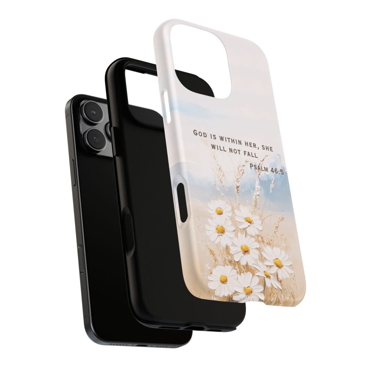 Christian Bible Verse Phone Case Psalm 46 5 Psalm 23 Phone Case Faith Phone Casing iPhone Samsung Galaxy Google Pixel Phone Case iPhone 16