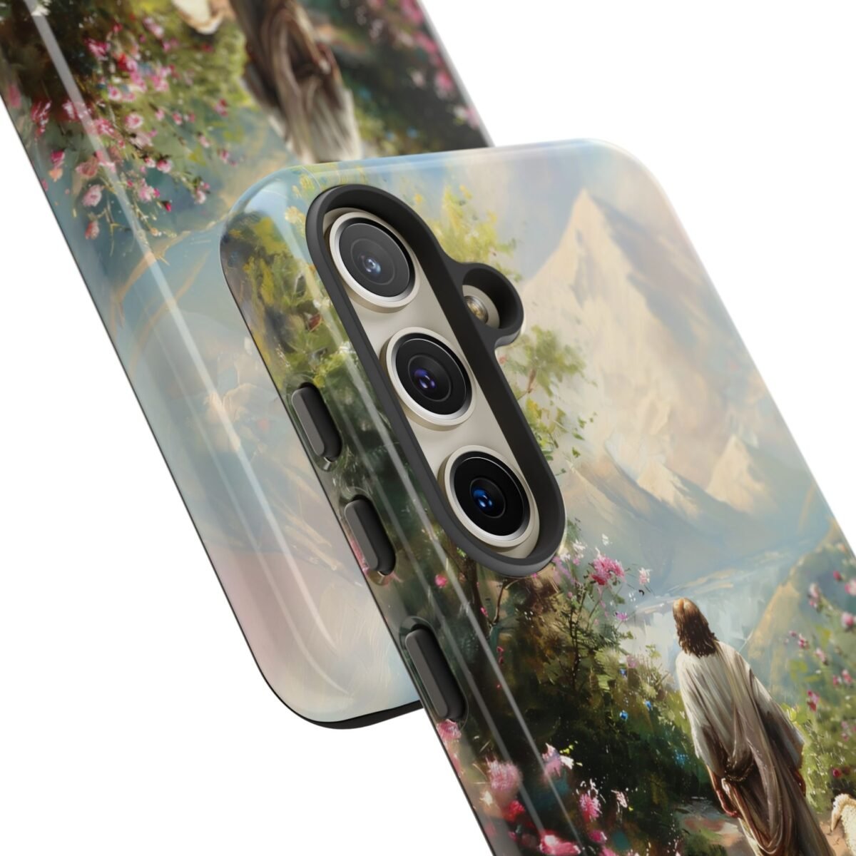 Christian Phone Case Jesus Leaves the 99 Jesus and the Sheep Phone Case Faith Phone Casing iPhone Samsung Galaxy Google Pixel iPhone 16 Case
