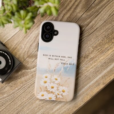 Christian Bible Verse Phone Case Psalm 46 5 Psalm 23 Phone Case Faith Phone Casing iPhone Samsung Galaxy Google Pixel Phone Case iPhone 16