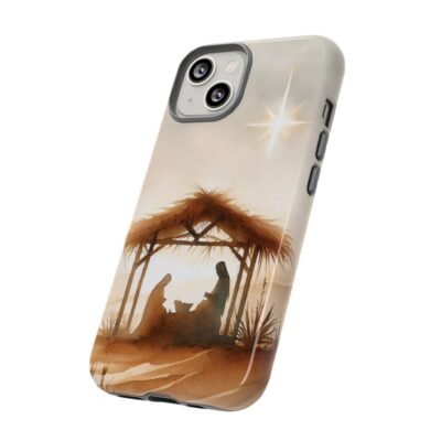 Nativity Phone Case Christian Phone Case Christmas Phone Casing iPhone Samsung Galaxy Google Pixel Phone Cover Faith Jesus Mary and Joseph