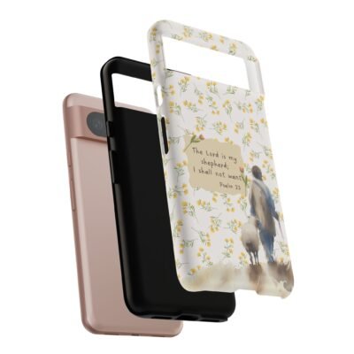 Christian Verse Phone Case The Lord is my Shepherd Psalm 23 Phone Case iPhone 16 15 14 13 12 Pro Max Samsung S24 S23 S22 S21 Plus Ultra