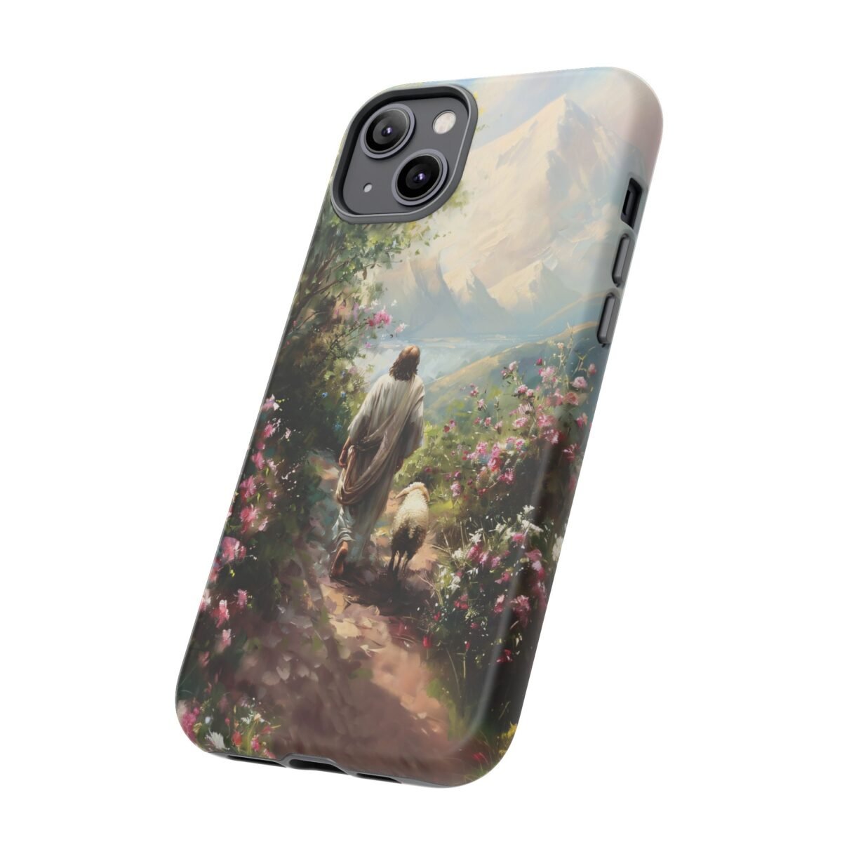 Christian Phone Case Jesus Leaves the 99 Jesus and the Sheep Phone Case Faith Phone Casing iPhone Samsung Galaxy Google Pixel iPhone 16 Case