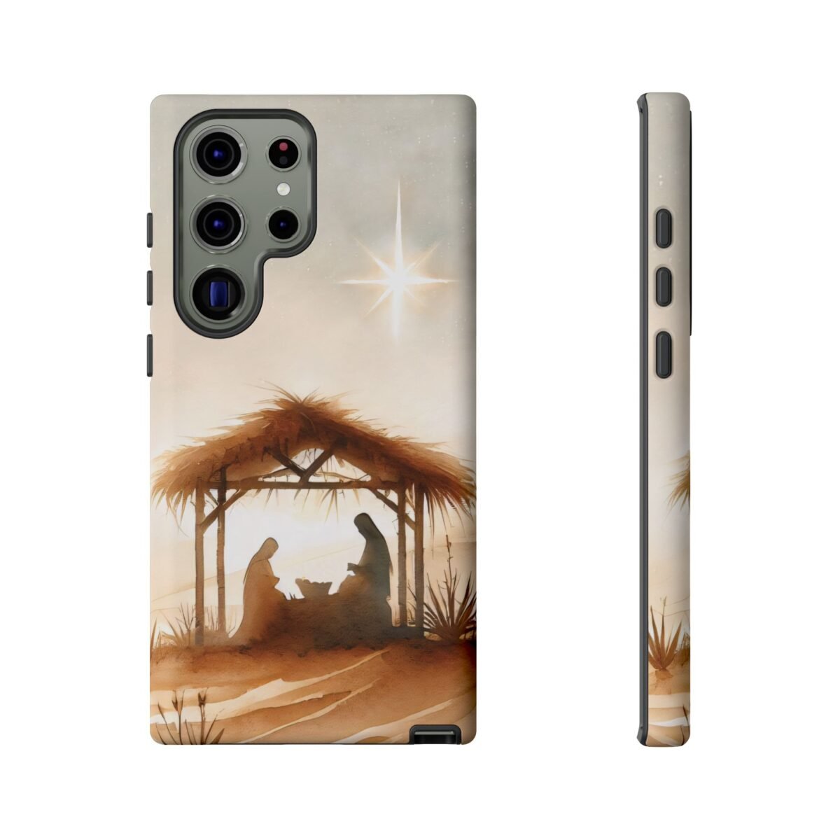 Nativity Phone Case Christian Phone Case Christmas Phone Casing iPhone Samsung Galaxy Google Pixel Phone Cover Faith Jesus Mary and Joseph
