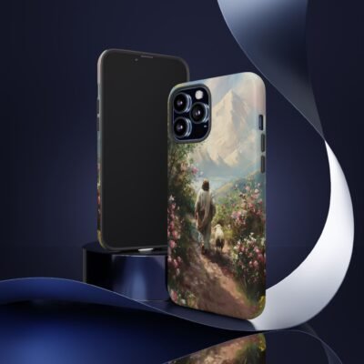 Christian Phone Case Jesus Leaves the 99 Jesus and the Sheep Phone Case Faith Phone Casing iPhone Samsung Galaxy Google Pixel iPhone 16 Case