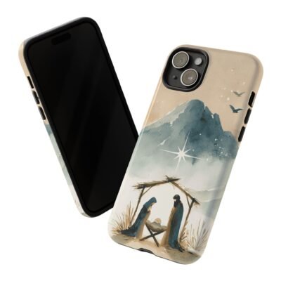 Nativity Phone Case Christian Phone Case Christmas Phone Casing iPhone Samsung Galaxy Google Pixel Phone Cover Faith Jesus Mary and Joseph