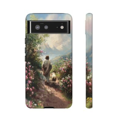 Christian Phone Case Jesus Leaves the 99 Jesus and the Sheep Phone Case Faith Phone Casing iPhone Samsung Galaxy Google Pixel iPhone 16 Case