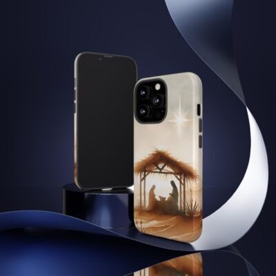 Nativity Phone Case Christian Phone Case Christmas Phone Casing iPhone Samsung Galaxy Google Pixel Phone Cover Faith Jesus Mary and Joseph