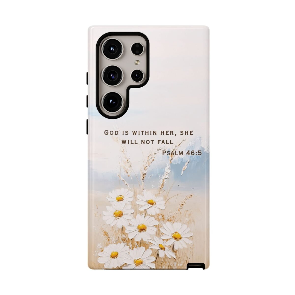 Christian Bible Verse Phone Case Psalm 46 5 Psalm 23 Phone Case Faith Phone Casing iPhone Samsung Galaxy Google Pixel Phone Case iPhone 16