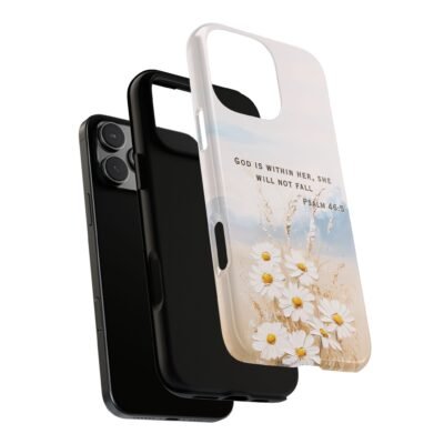 Christian Bible Verse Phone Case Psalm 46 5 Psalm 23 Phone Case Faith Phone Casing iPhone Samsung Galaxy Google Pixel Phone Case iPhone 16
