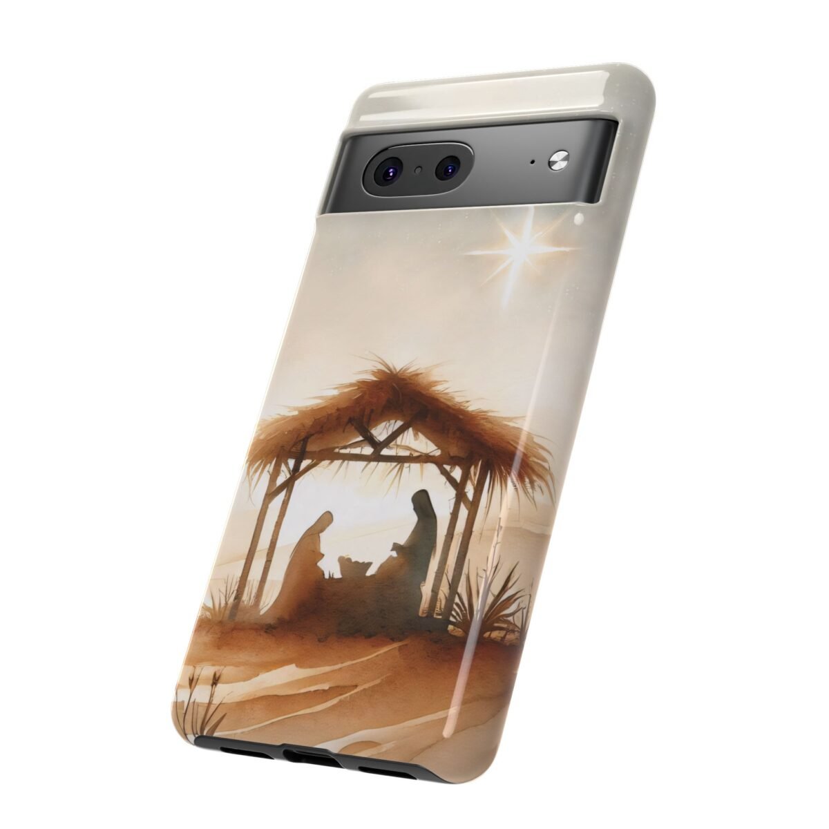 Nativity Phone Case Christian Phone Case Christmas Phone Casing iPhone Samsung Galaxy Google Pixel Phone Cover Faith Jesus Mary and Joseph