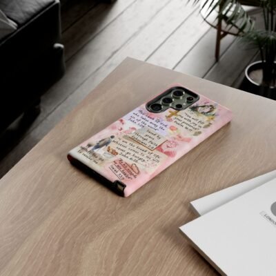 Christian Bible Verse Phone Case Christian Collage Phone Case Faith Phone Casing iPhone Samsung Galaxy Google Pixel iPhone 16 Phone Cover