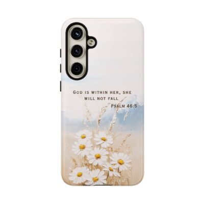 Christian Bible Verse Phone Case Psalm 46 5 Psalm 23 Phone Case Faith Phone Casing iPhone Samsung Galaxy Google Pixel Phone Case iPhone 16