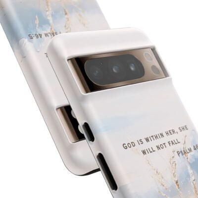 Christian Bible Verse Phone Case Psalm 46 5 Psalm 23 Phone Case Faith Phone Casing iPhone Samsung Galaxy Google Pixel Phone Case iPhone 16
