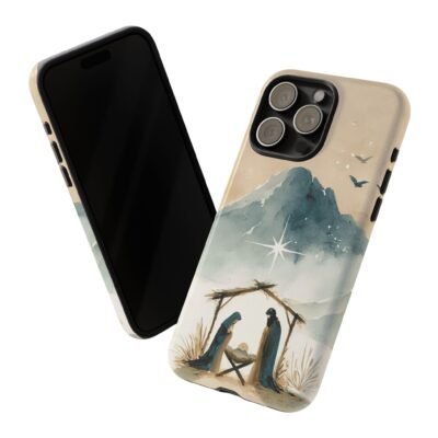 Nativity Phone Case Christian Phone Case Christmas Phone Casing iPhone Samsung Galaxy Google Pixel Phone Cover Faith Jesus Mary and Joseph