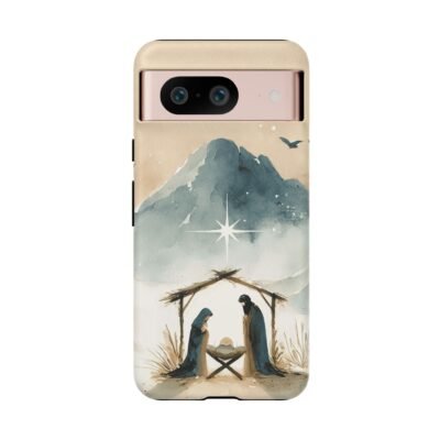 Nativity Phone Case Christian Phone Case Christmas Phone Casing iPhone Samsung Galaxy Google Pixel Phone Cover Faith Jesus Mary and Joseph