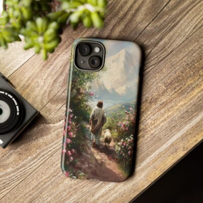 Christian Phone Case Jesus Leaves the 99 Jesus and the Sheep Phone Case Faith Phone Casing iPhone Samsung Galaxy Google Pixel iPhone 16 Case