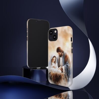 Nativity Phone Case Christian Phone Case Christmas Phone Casing iPhone Samsung Galaxy Google Pixel Phone Cover Faith Jesus Mary and Joseph