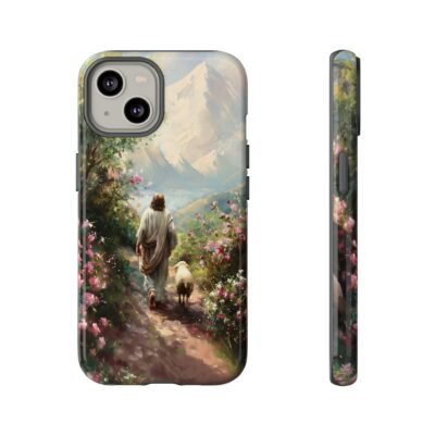 Christian Phone Case Jesus Leaves the 99 Jesus and the Sheep Phone Case Faith Phone Casing iPhone Samsung Galaxy Google Pixel iPhone 16 Case
