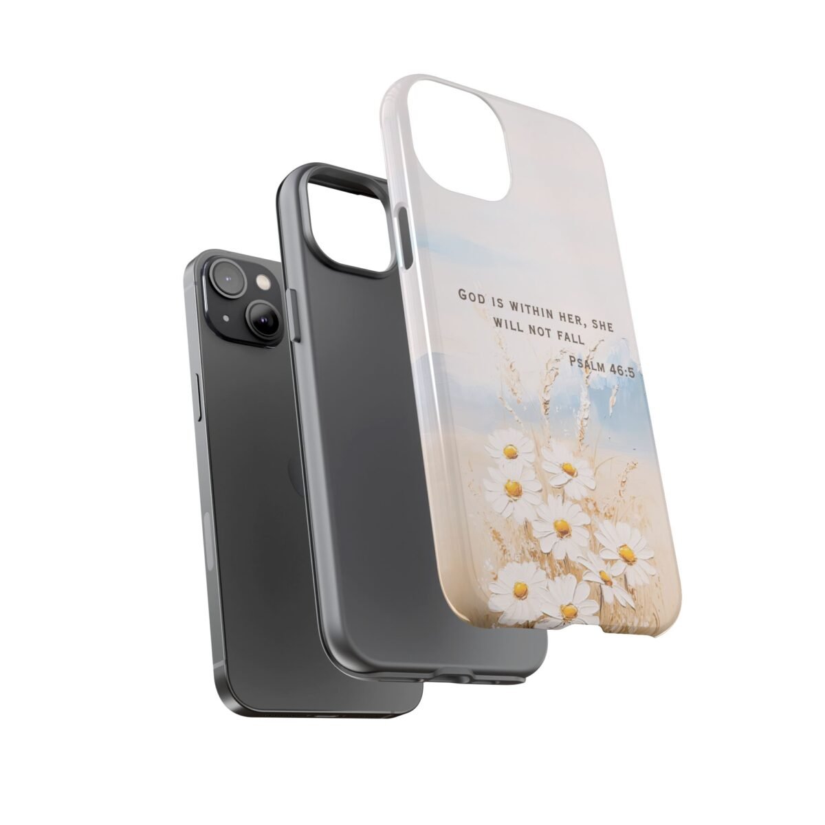 Christian Bible Verse Phone Case Psalm 46 5 Psalm 23 Phone Case Faith Phone Casing iPhone Samsung Galaxy Google Pixel Phone Case iPhone 16