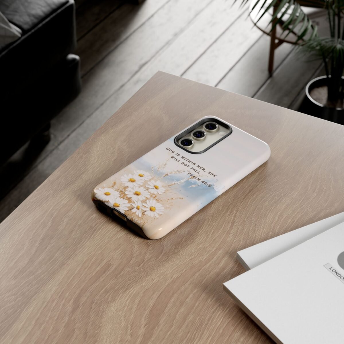 Christian Bible Verse Phone Case Psalm 46 5 Psalm 23 Phone Case Faith Phone Casing iPhone Samsung Galaxy Google Pixel Phone Case iPhone 16